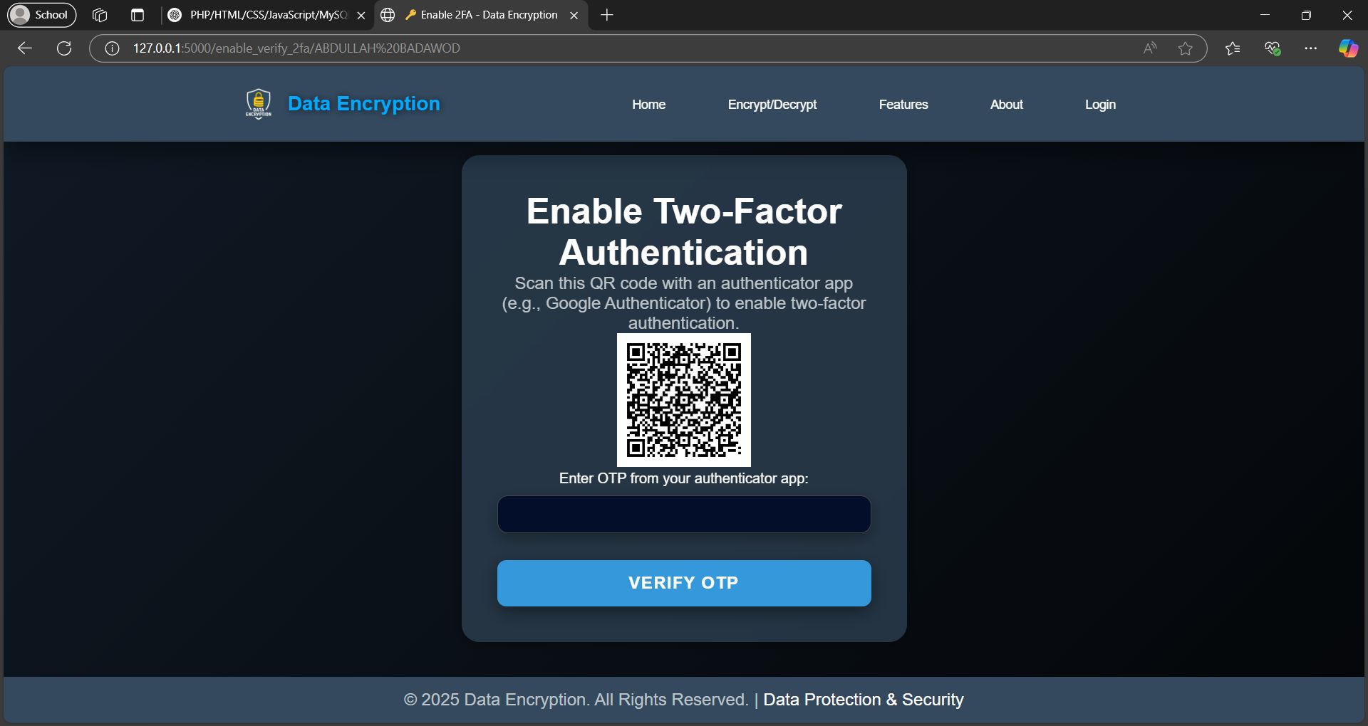 Application screenshot 3