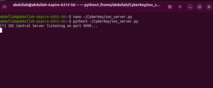 CyberKey setup