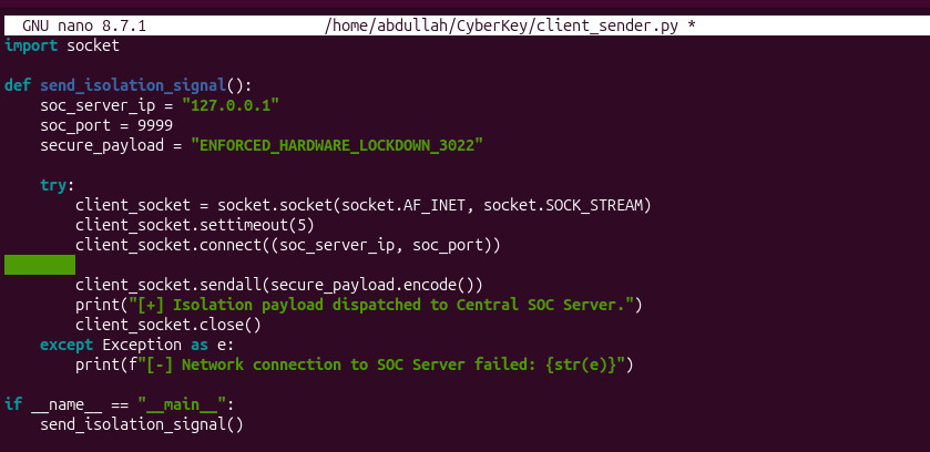 CyberKey code