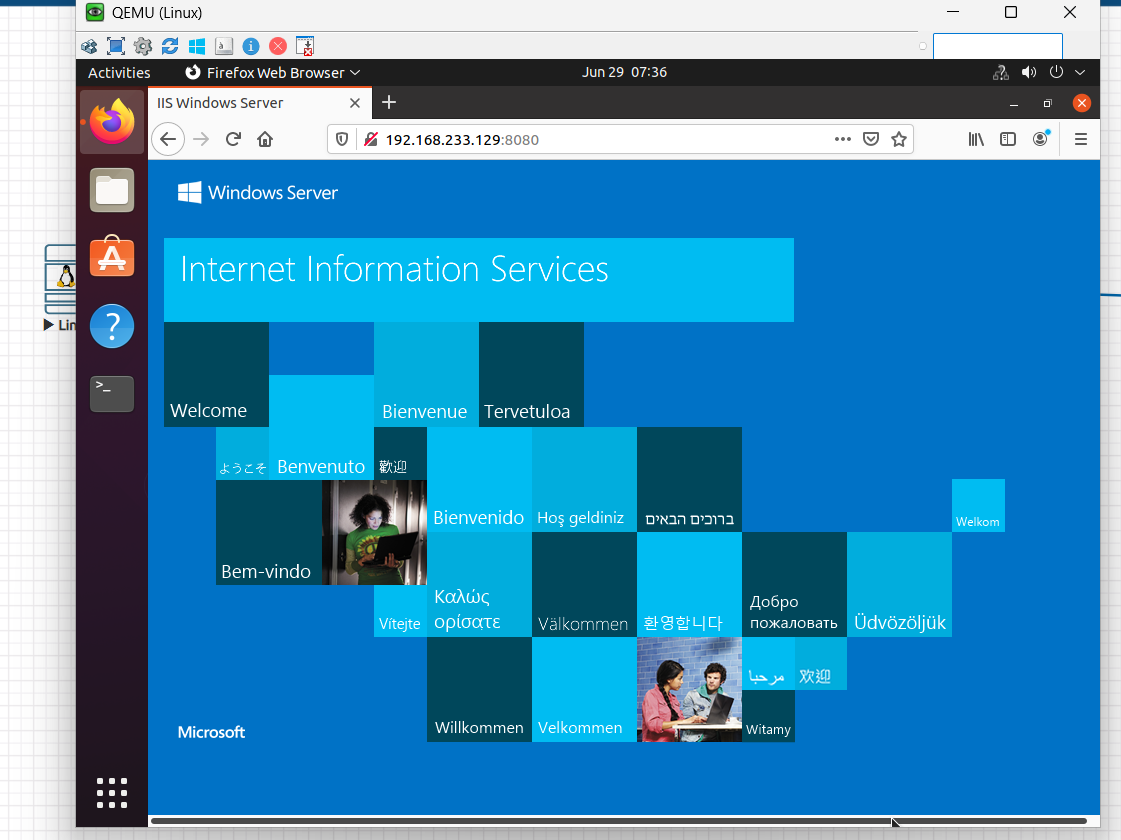 Windows Server IIS in the DMZ