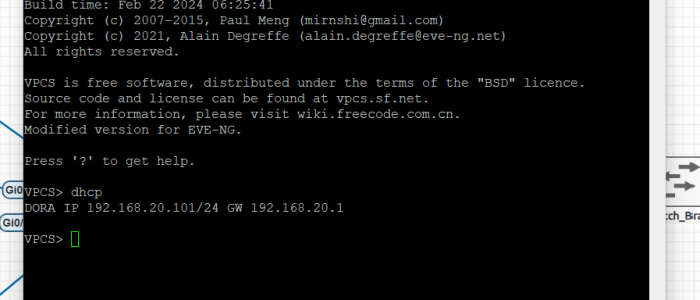 DHCP Configuration