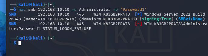 Old password rejected after identity hardening